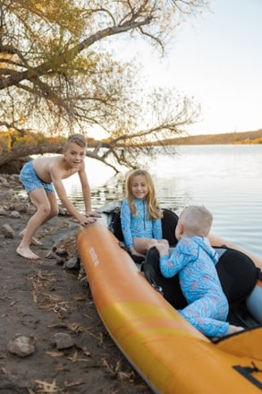 Lake Label Board Short Swimsuit Bottoms - Kids' 7