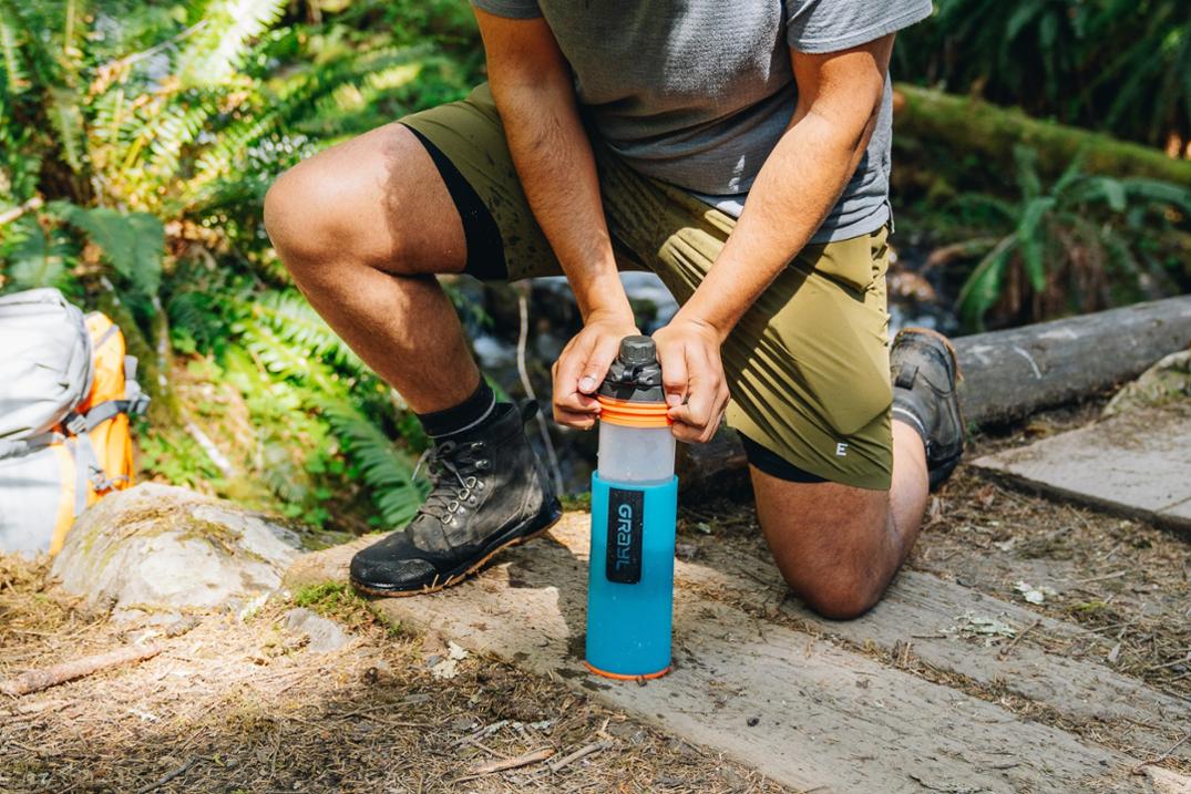 Location Image for GeoPress Water Filter and Purifier Bottle - 24 fl. oz.