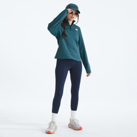 The North Face Cedar Trail Grid Fleece Quarter-Zip Jacket - Women's 3
