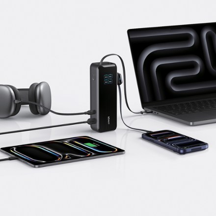 Anker Laptop Power Bank (25K, 165W, Built-In and Retractable Cables) 4