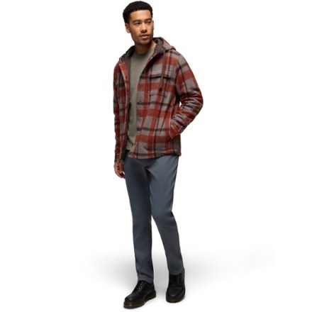 prAna Asgard Hooded Flannel Shirt Jacket - Men's 6