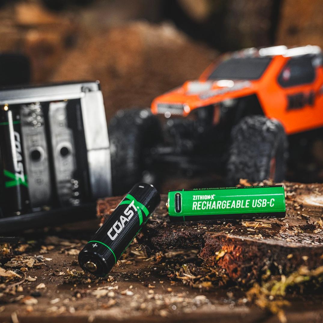 Location Image for Zithion-X AA USB-C Rechargeable Batteries - Package of 4