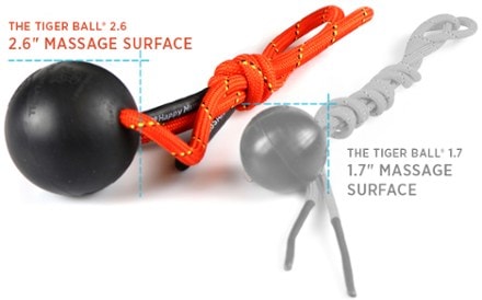 Tiger Tail USA Tiger Ball 2.6 Massage-On-A-Rope Massage Ball 1