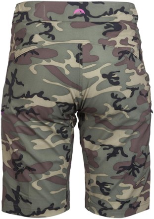 Zoic Navaeh Camo Shorts + Essential Liner - Women's 2
