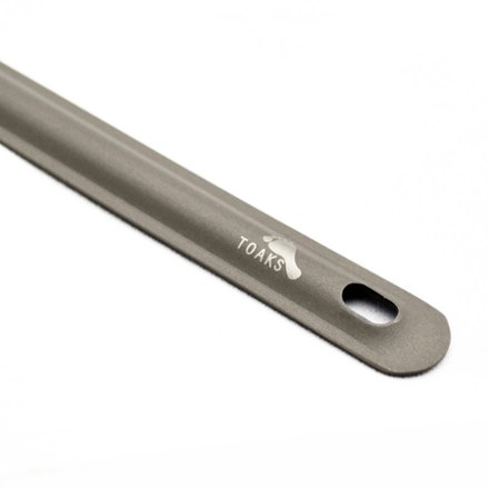 TOAKS Titanium Long Handle Spoon with Polished Bowl 2