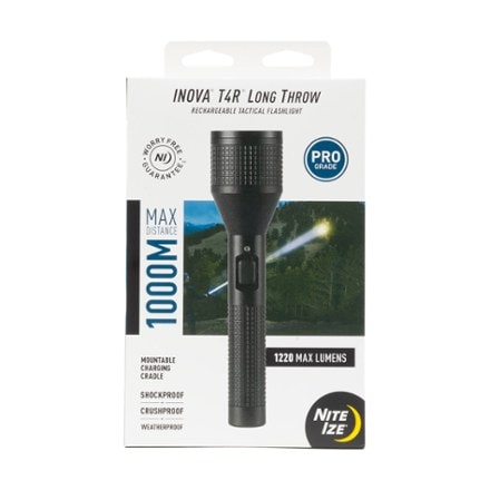 Nite Ize INOVA T4R Long Throw Rechargeable Tactical Flashlight 4