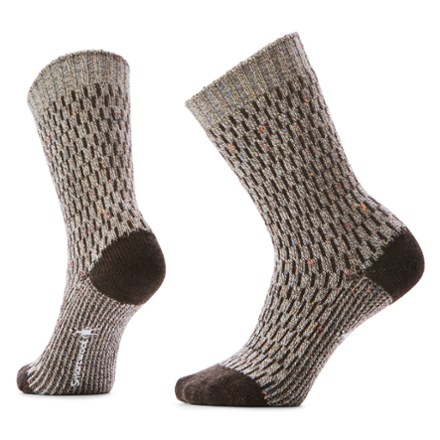 Smartwool Everyday Cozy Digi-Tick Crew Socks Khaki M