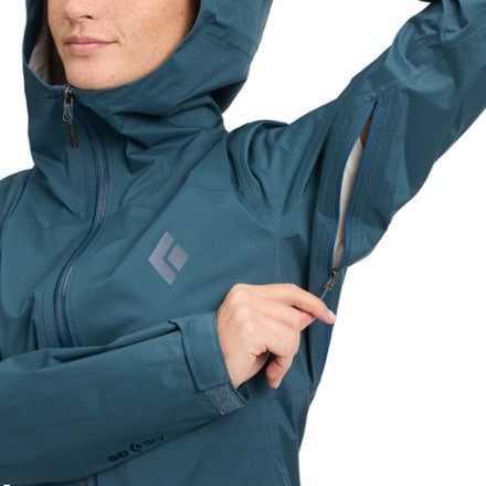 Black Diamond Fineline Stretch Shell Jacket - Women's 6
