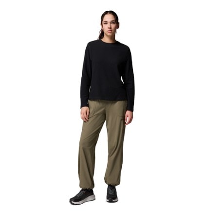 Columbia Brea Falls Grid Crew Long-Sleeve Shirt - Women's 2