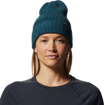 Mountain Hardwear PlushKnit Beanie - Dark Marsh - Women's 1