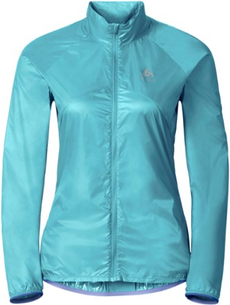 blue running jacket women's