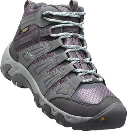 KEEN Oakridge Waterproof Mid Hiking Boots - Women&#39;s | REI Outlet