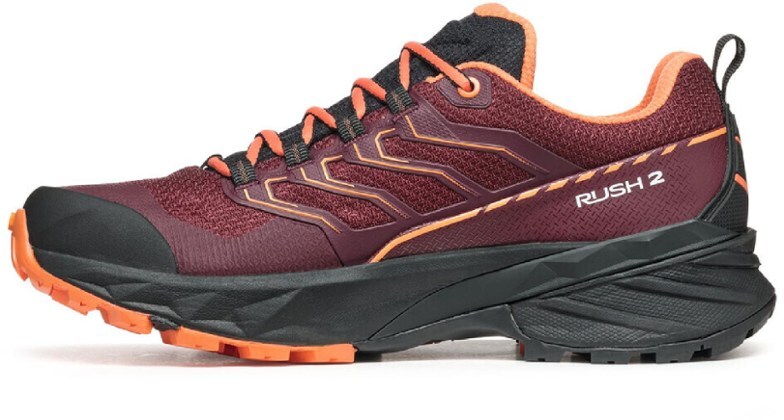 Detail Image of color Burgundy/Dusty Orange