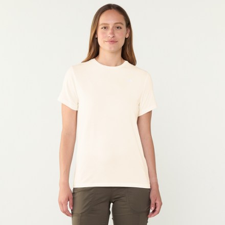 ★THE NORTH FACE★ Women's Velia Cover Up T-Shirt WHITE NT7U ☆THE NORTH FACE☆ Women's Velia Cover Up T-Shirt WHITE NT7U