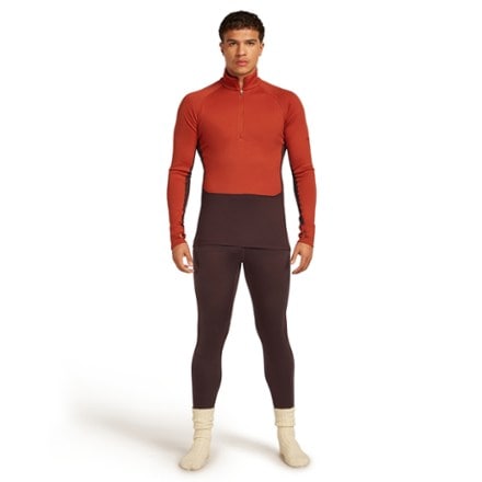Icebreaker Merino 260 ZoneKnit Long-Sleeve Half-Zip Base Layer Top - Men's 7