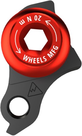 Wheels Manufacturing Universal Derailleur Hanger 487-1 for SRAM UDH Trek ABP MTB Frames - Red 3