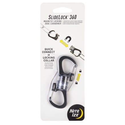 Nite Ize SlideLock 360 Magnetic Locking Dual Carabiner 0