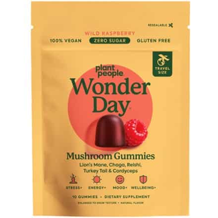 Plant People WonderDay Mushroom Gummies - 5 Servings 0