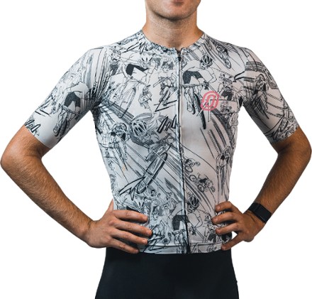 Ostroy Resort Cycling Shirt Multi-Colored S