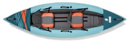 TAHE Beach LP2 Tandem Inflatable Kayak with Paddles 1