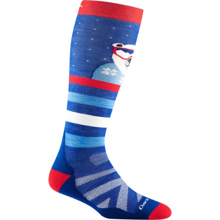 Darn Tough Polar Patroller Over-The-Calf Midweight Ski and Snowboard Socks - Kids' 0