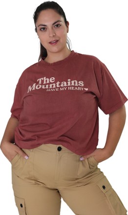 Wondery Mountains Have My Heart T-Shirt - Women's 1
