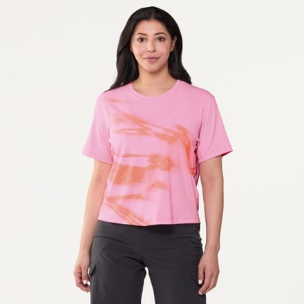 Arc'teryx Sunna Speed Bird Crop Shirt - Women's 1