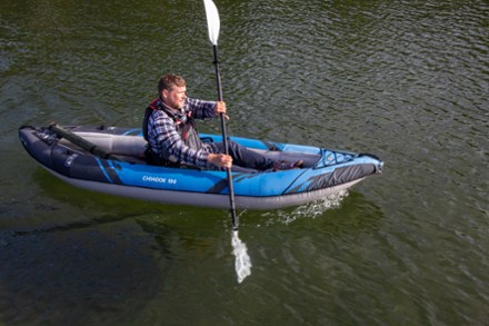 Aquaglide Chinook 100 Inflatable Kayak with Pump 7