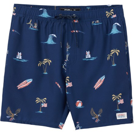 O'Neill Hermosa Elastic Waist 17" Swim Trunks - Men's 4