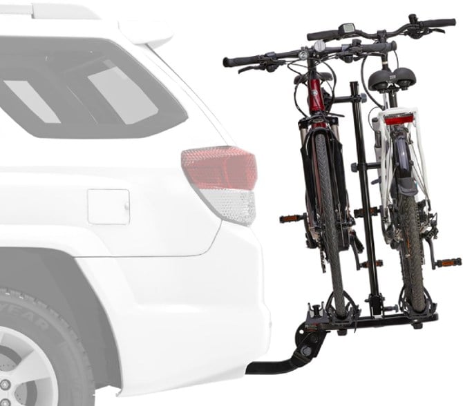 Sagging hitch rack : r/Jeep