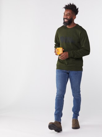 Fjallraven Fjall Logo Sweater - Men's 3
