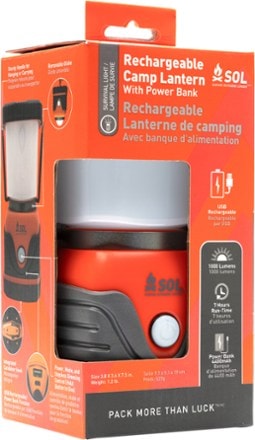 SOL Camp Lantern with Power Bank 6