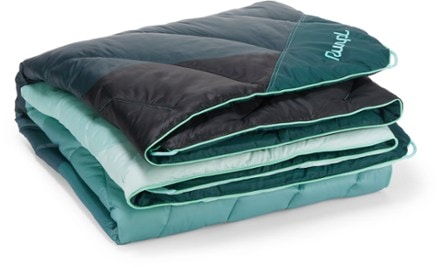 Rumpl Original Puffy Blanket Folded view