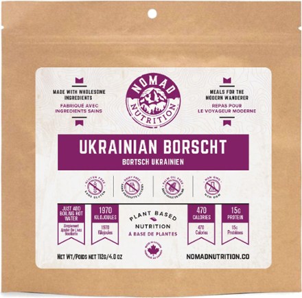 Nomad Nutrition Ukrainian Borscht - 1 Serving 0
