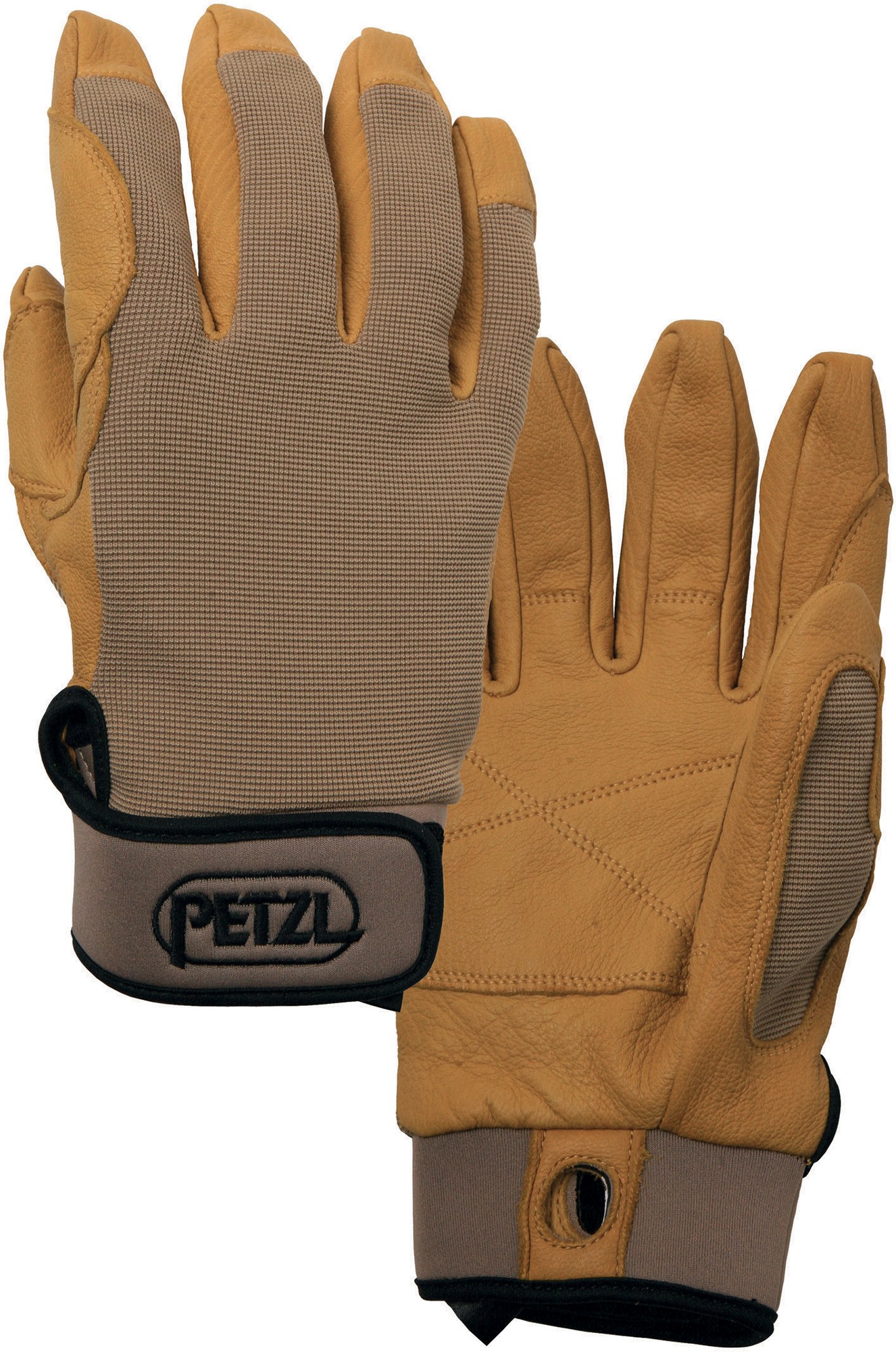 Petzl Cordex Lightweight Belay Gloves Khaki XS
