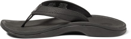 OluKai 'Ohana Flip-Flops - Women's Left view (Black/Black)