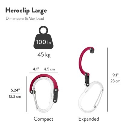 HEROCLIP Large Hanger 9