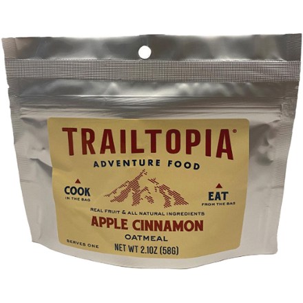 Trailtopia Apple Cinnamon Oatmeal - 1 Serving 0