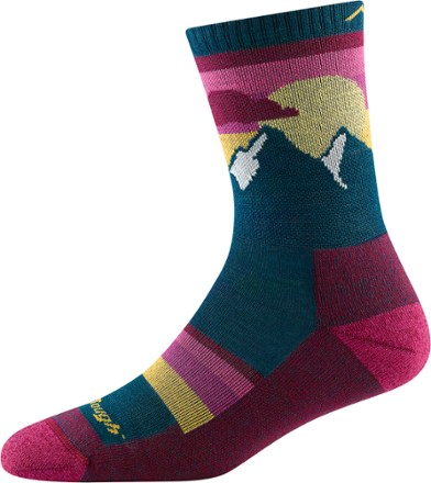 Darn Tough Sunset Ledge Micro Crew Lightweight Hiking Socks - Women's 2