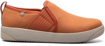 Bogs Kicker Slip-On Elastic Leather Shoes - Women's 0