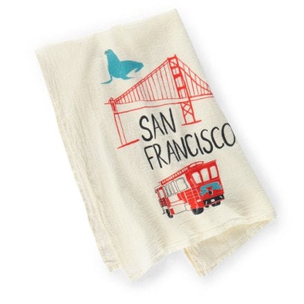 Claudia Pearson San Francisco Tea Towel 3