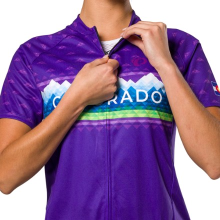 PEARL iZUMi Quest Graphic Cycling Jersey - Women's 6