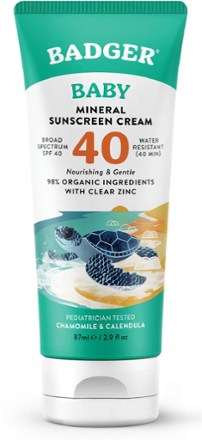 Badger SPF 40 Baby Mineral Sunscreen Cream - 2.9 fl. oz. 0
