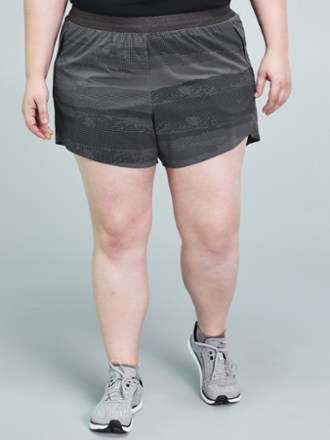 plus size jogging shorts