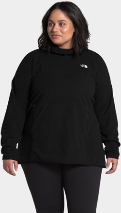 fleece hoodie women's plus size