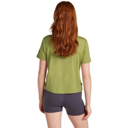Icebreaker Merino 150 Tech Lite III Crop T-Shirt - Women's 1