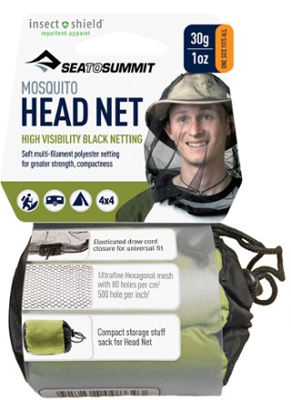 Sea to Summit Mosquito Head Net with Insect Shield | REI Co-op