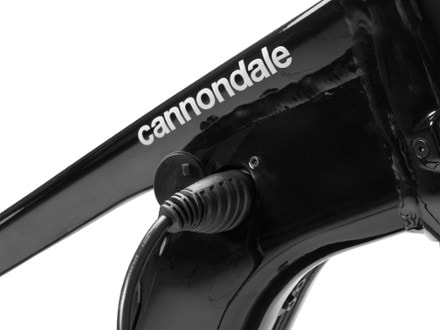 Cannondale Tesoro Neo X 3 Electric Bike Charging port (Black)