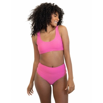 Nani Swimwear Reversible High-Rise Swimsuit Bottoms - Women's Reversed view