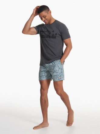  GYAUOLOP Love Horse Men's Athletic Beach Shorts Flowy